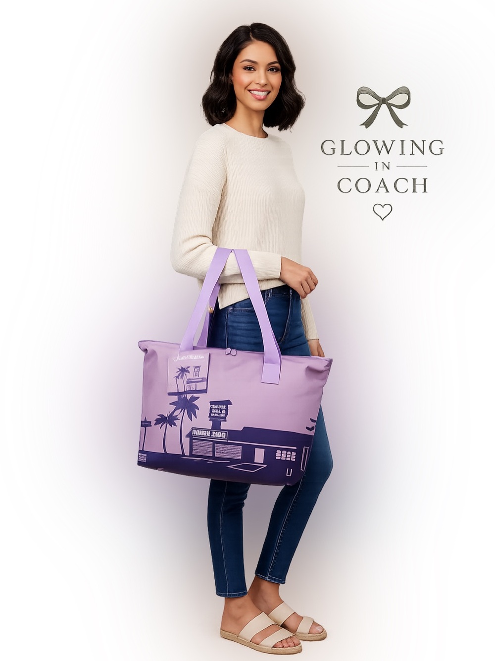 Trader Joe’s Lavender Insulated Tote Bag NWT
